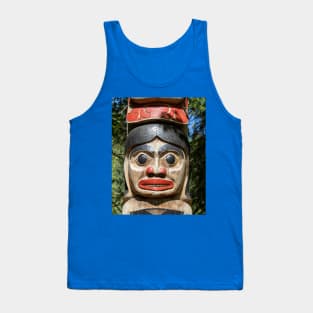 Totem Pole at Capilano Suspension Bridge Tank Top